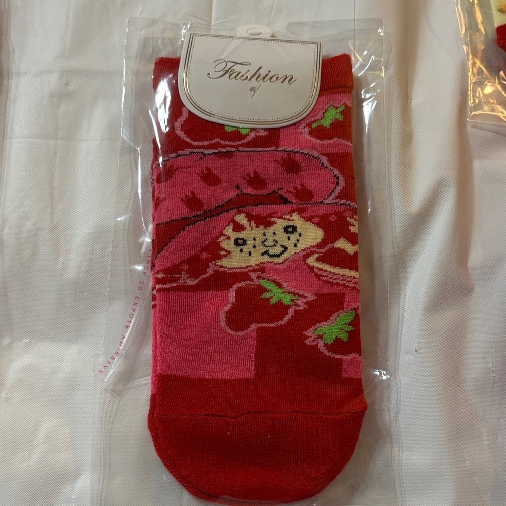 Red and Pink Socks